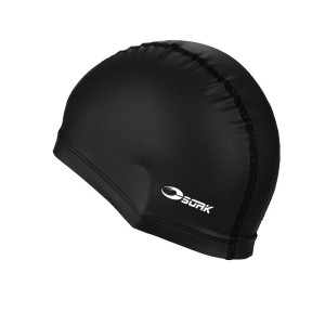 Badmössa Barn/junior Mjuk Svart - Soak