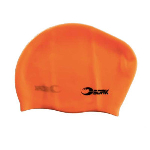 Badmössa Långt Hår Orange - Soak