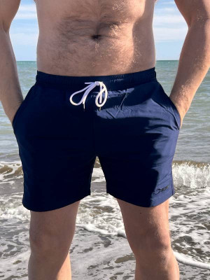 Badshorts Herr Marinblå Stora Storlekar Luxe - Soak (Storlek: 6xl)