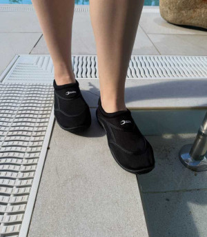 Badskor Aquashoe Basic Svart - Soak (Storlek: 37 24 Cm)