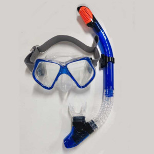 Mask And Snorkel Blue Ocean Vuxen - Soak