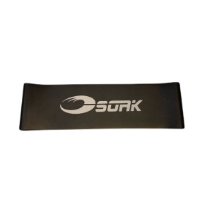 Ankel Strap/snodd Svart Med Vit Logo - Soak