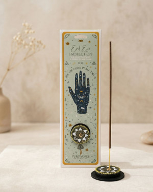 Kadzidełka Celestial Magic Evil Eye Protection + ozdobna podstawka