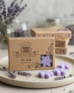 Sojowy wosk zapachowy do kominka - Lavender Pola lawendowe
