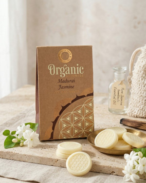 Organic - Sojowy wosk zapachowy do kominka - Jaśmin