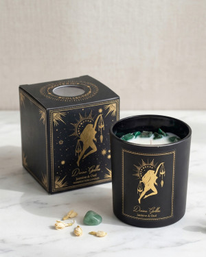 Świeca sojowa manifestacyjna Divine Goddess – Jaśmin & Oud