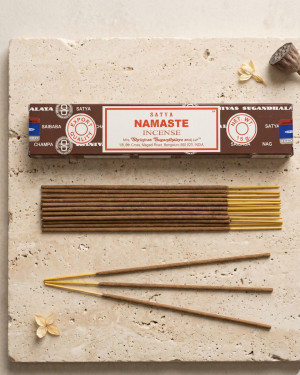 Satya - Indyjskie kadzidełka NAMASTE naturalne handmade