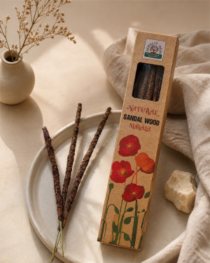 Namaste India rzemieślnicze naturalne kadzidełka - Sandalwood