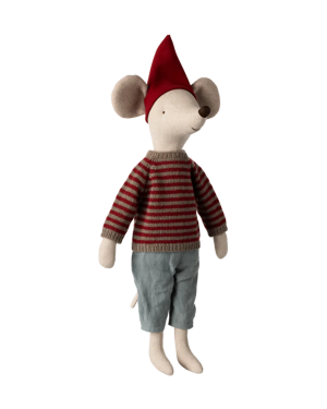 Maileg - świąteczna myszka Christmas mouse maxi