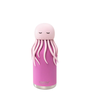 Asobu - butelka termiczna Bestie Bottle Meduza Różowa 460 ml
