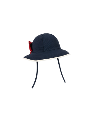 Konges Sløjd - kapelusz przeciwsłoneczny Bowie GRS Navy Blue