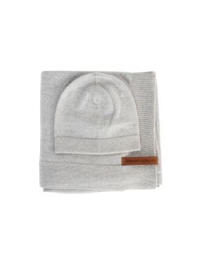 Amori amori - zestaw merino Cozy Beżowo-szary