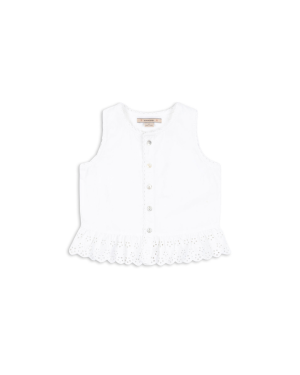 Konges Sløjd - top Evelina Bright White
