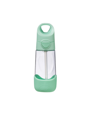 B.box - butelka tritanowa ze słomką 450 ml Spearmint