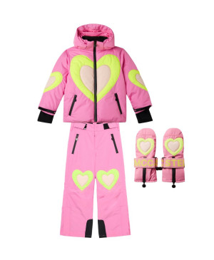 Stylizacja narciarska Stella McCartney Heart Print