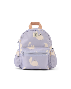 Liewood - plecak dla dziecka Andreas Cat / Warm lilac