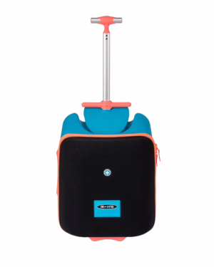 Micro - walizka z siedziskiem dla dziecka Luggage Easy Ocean Blue