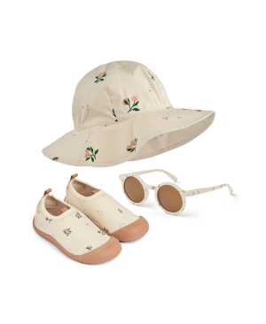 Liewood - stylizacja na plażę Peach Sea Shell
