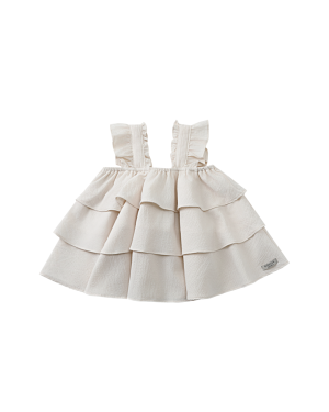 Donsje - bluzka z falbankami Doortje Warm White