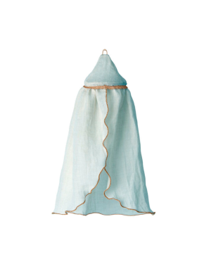 Maileg - baldachim do łóżka miniature bed canopy - mint
