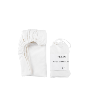 Puuki - prześcieradło 60x120 Śmietanka
