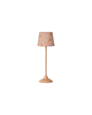 Maileg - miniaturowa lampa podłogowa Ciemny Pudrowy