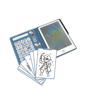 Kidywolf - KIDYDRAW-MINI - pad rysunkowy z ekranem LCD Oceans & Pirates