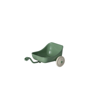 Maileg - przyczepka do roweru dla myszek Green