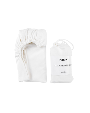 Puuki - prześcieradło 70x140 Śmietanka