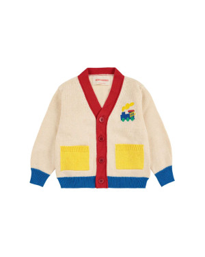BOBO CHOSES - kardigan niemowlęcy Bobo Choo Choo Color Block