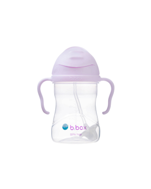 B.box - bidon dla dzieci - kubek niekapek ze słomką 240 ml Gelato Boysenberry