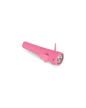 Konges Sløjd - latarka dziecięca Flash Light Dragon Pink