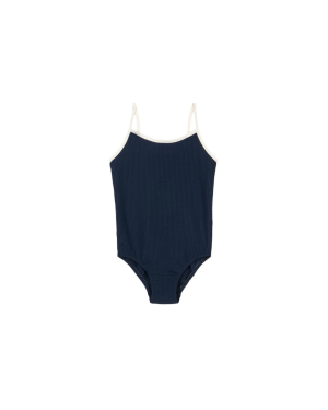 Konges Sløjd - strój kąpielowy jednoczęściowy Bowie Navy Blue