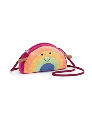 Jellycat - Torebka na Ramię Uśmiechnięta Tęcza 25 cm