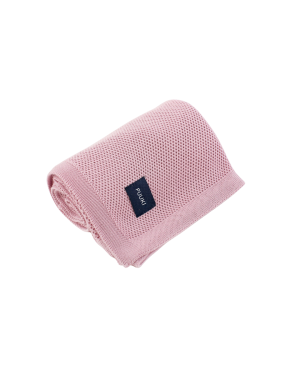 Puuki - Kocyk bambusowy Faro 85x85 Vintage Pink