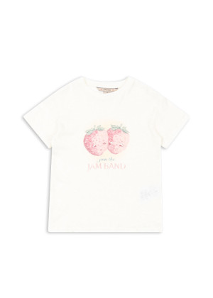 Konges Sløjd - koszulka dziecięca Era Tee OCS Off White/Jam