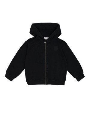 Bluza z kapturem z logo Stella McCartney czarna