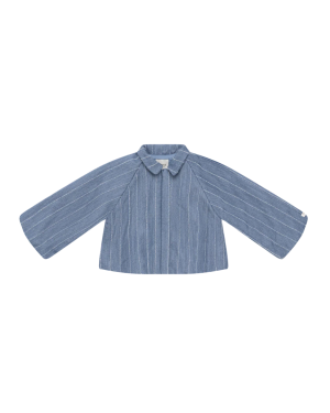 Donsje - kurtka Cyran Foggy Blue Striped
