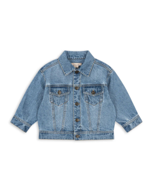 Konges Sløjd - kurtka jeansowa Magot Denim Blue