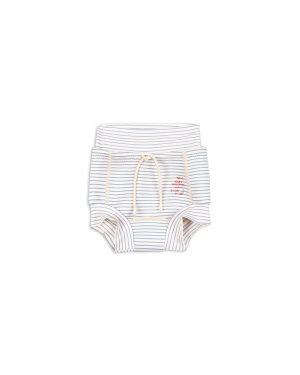 Konges Sløjd - spodenki kąpielowe niemowlęce Bobbi Stripe Bluie