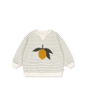 Konges Sløjd - bluza Amio OCS Cilantro Stripe