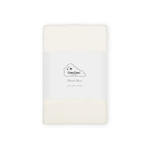 Cam Cam Copenhagen - prześcieradło z gumką na materac 70x140 cm Off-White
