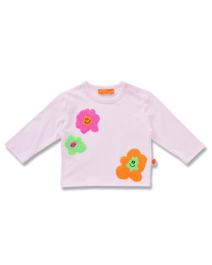 Halcyon Nights - t-shirt z długim rękawem z aplikacją Hej Blomma!