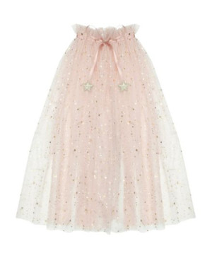 Mimi & Lula - tiulowa peleryna Pink Shooting Cape