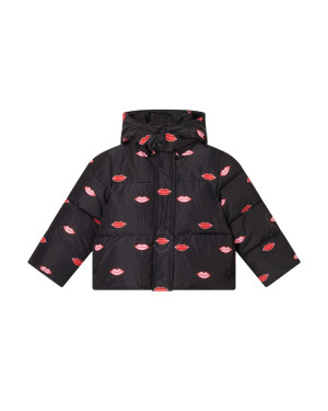 Puchowa kurtka w usta Stella McCartney czarna
