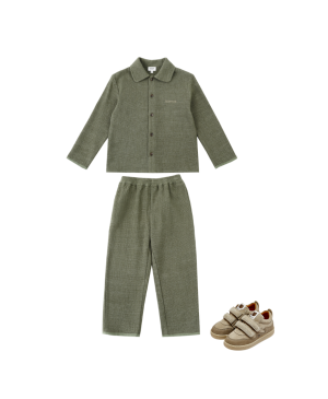 Donsje - stylizacja dziecięca Moss Green