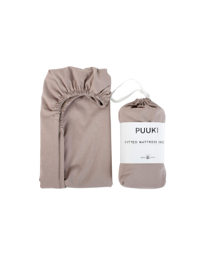 Puuki - prześcieradło 70x140 Czekolada