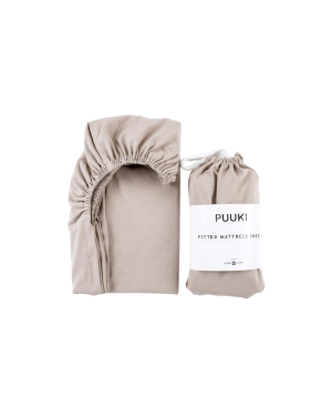 Puuki - prześcieradło 60x120 nugat