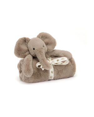 Jellycat - Słonik LUX Kocyk Beżowy 70 cm
