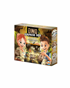 Buki - pudełko 25 niespodzianek z dinozaurami